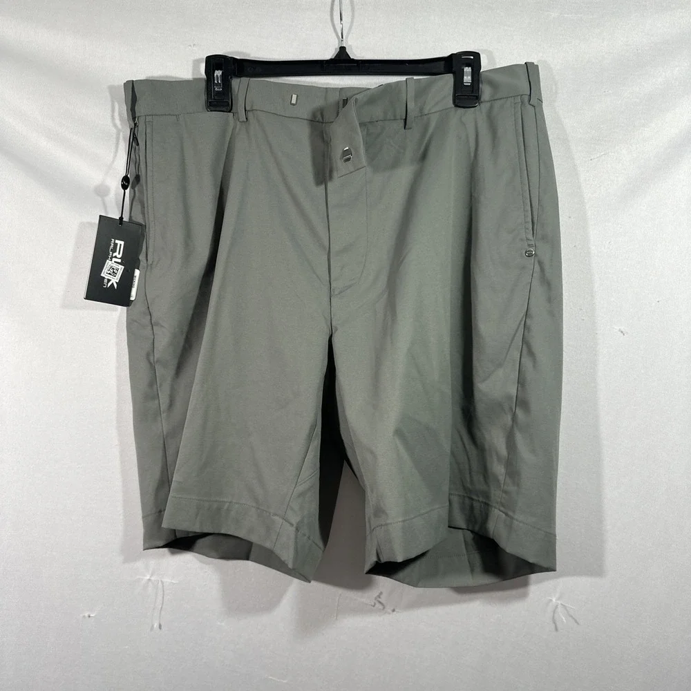NWT $115 Rlx Ralph Lauren [ 38 ] Golf Tailored Fit Performance Shorts Grey U1663